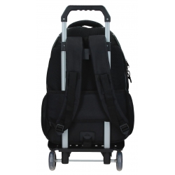 Mochila Adaptable con Carro 46cm Marvel Spiderman Is Watching Us Negro Mochila Adaptable con Carro 46cm Marvel Spiderman Is Watching Us Negro