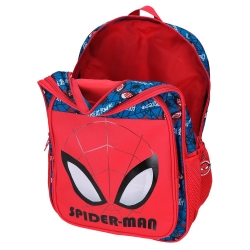 Mochila Spiderman Authentic dos compartimentos adaptable a carro Mochila Spiderman Authentic dos compartimentos adaptable a carro