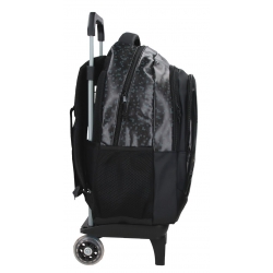 Mochila Adaptable con Carro 46cm Star Wars Storm Trooper Negro Mochila Adaptable con Carro 46cm Star Wars Storm Trooper Negro