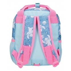 Mochila de paseo Stitch Hearts 28 cm adaptable a carro