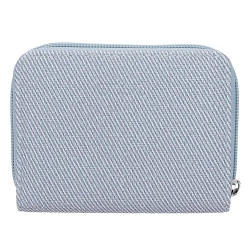 Billetero-monedero Tiki Stitch denim