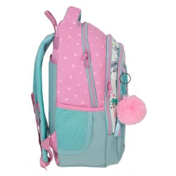 Mochila Escolar tres compartimentos Stitch Little Destruction 42 cm adaptable a carro Mochila Escolar tres compartimentos Stitch Little Destruction 42 cm adaptable a carro