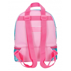 Mochila Heart Stitch 28cm con portamerienda