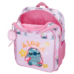Mochila Escolar dos compartimentos Stitch You & Me 40 cm adaptable a carro Mochila Escolar dos compartimentos Stitch You & Me 40 cm adaptable a carro