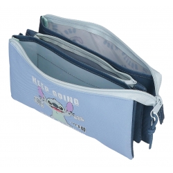 Estuche Escolar Disney Stitch Keep Going Marino Estuche Escolar Disney Stitch Keep Going Marino