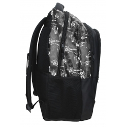Mochila Escolar 46cm Star Wars His Name Is Grogu Negro Mochila Escolar 46cm Star Wars His Name Is Grogu Negro