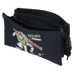 Estuche tres compartimentos Toy story Friends to infinity and beyond Estuche tres compartimentos Toy story Friends to infinity and beyond