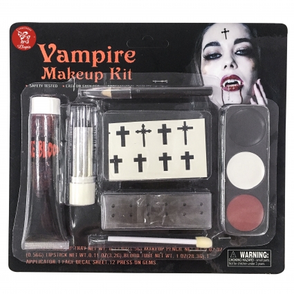 SET MAQUILLAJE VAMPIRA GÓTICA