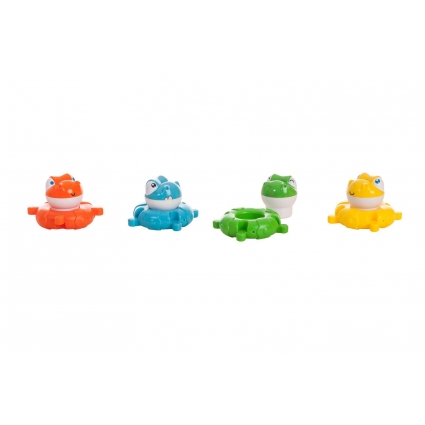 SET DINOS 4 BAÑO  CAJA