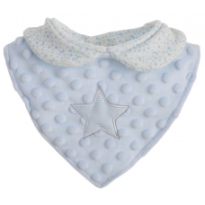 BABERO SWEET ESTRELLITAS AZUL 20 CM