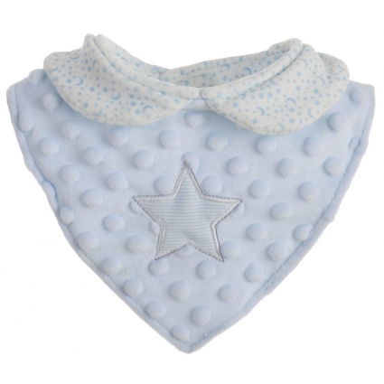 BABERO SWEET ESTRELLITAS AZUL 20 CM