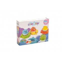 SET DINOS 4 BAÑO  CAJA