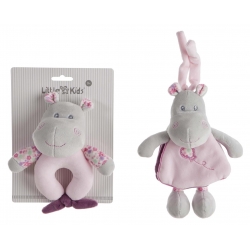 SONAJERO LACITO PELUCHE HIPPO 15 CM