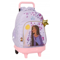 MOCHILA 45CM CON RUEDAS EXTRAIBLE WISH