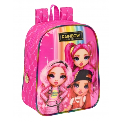 Mochila Guarderia Adapt.Carro Rainbow High