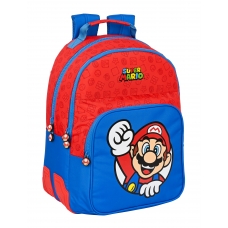 MOCHILA DOBLE ADAPT.CARRO SUPER MARIO