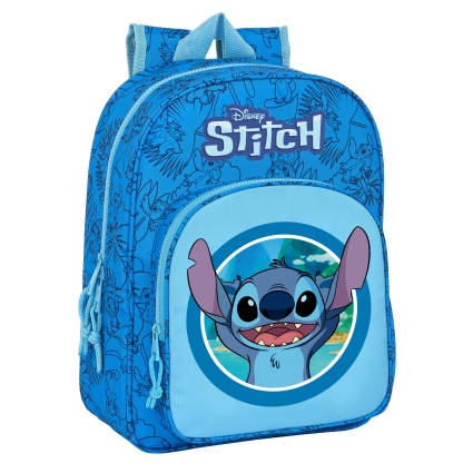 MOCHILA INFANTIL ADAPT.CARRO STITCH