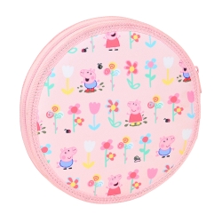 PLUMIER REDONDO 18 pcs. PEPPA PIG HAVING FUN